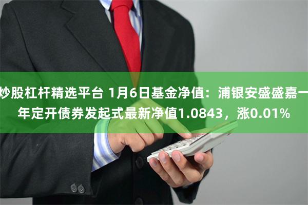 炒股杠杆精选平台 1月6日基金净值:浦银安盛盛嘉一年定开债券发起式最新净值1.0843,涨0.01%
