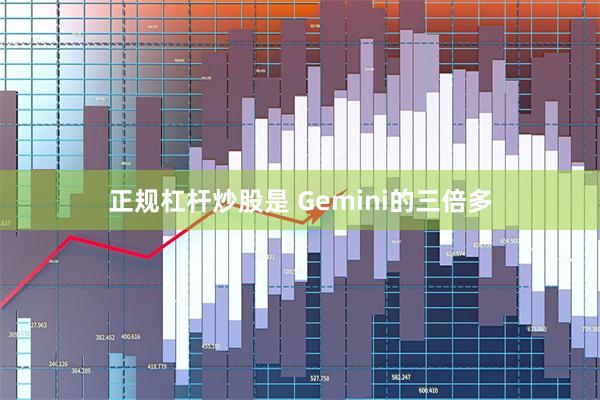 正规杠杆炒股是 Gemini的三倍多